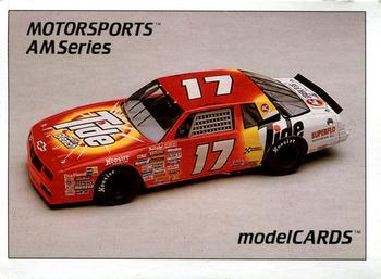 1992 Motorsports Modelcards AM Series #84 Darrell Waltrip's Car Front