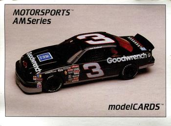 1992 Motorsports Modelcards AM Series #86 Dale Earnhardt's Car Front