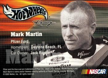 2003 Hot Wheels Racing #NNO Mark Martin Back