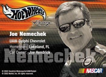 2003 Hot Wheels Racing #NNO Joe Nemechek Back