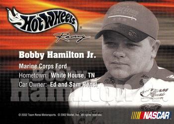 2003 Hot Wheels Racing #NNO Bobby Hamilton Jr. Back