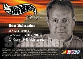 2003 Hot Wheels Racing #NNO Ken Schrader Back