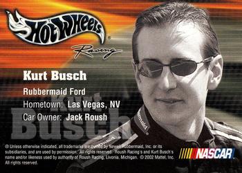 2003 Hot Wheels Racing #NNO Kurt Busch Back
