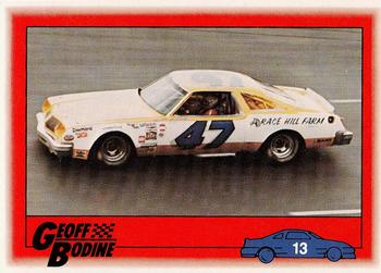 1991 Racing Legends Geoff Bodine #13 Geoff Bodine's car Front