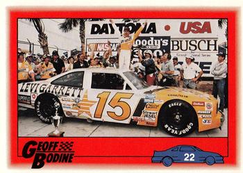 1991 Racing Legends Geoff Bodine #22 Geoff Bodine Front
