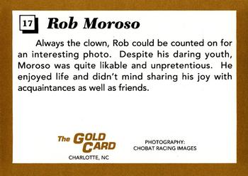 1991 The Gold Card Rob Moroso #17 Rob Moroso Back