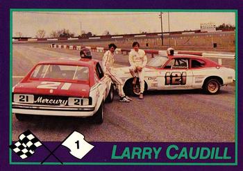 1992 Just Racing Larry Caudill #1 Larry Caudill / Larry Pearson Front