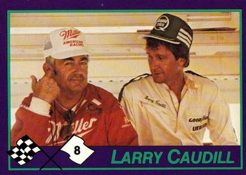 1992 Just Racing Larry Caudill #8 Bobby Allison / Larry Caudill Front