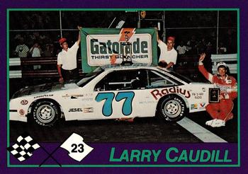 1992 Just Racing Larry Caudill #23 Larry Caudill Front