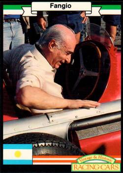 1991 Gabbard Vintage & Historic Racing Cars V-1 Series #V1-12 Juan Manuel Fangio Front