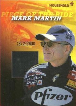 2001-02 Super Shots Sports Piece of the Ride Promos #TC-MM Mark Martin Front