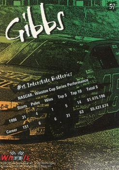 1997 Wheels Predator - Black Wolf #59 Joe Gibbs Back
