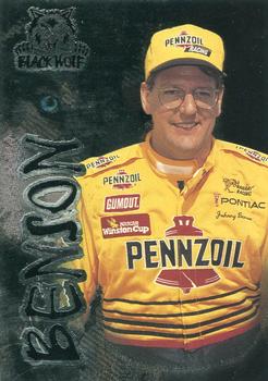 1997 Wheels Predator - Black Wolf #62 Johnny Benson Front