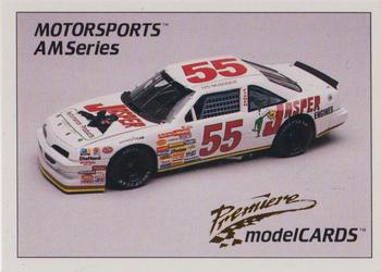 1992 Motorsports Modelcards AM Series - Premiere #9 Ted Musgrave's Car Front