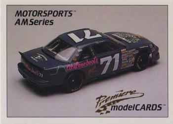 1992 Motorsports Modelcards AM Series - Premiere #11 Dave Marcis' Car Front