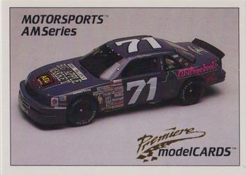 1992 Motorsports Modelcards AM Series - Premiere #12 Dave Marcis' Car Front