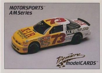 1992 Motorsports Modelcards AM Series - Premiere #14 Phil Barkdoll's Car Front