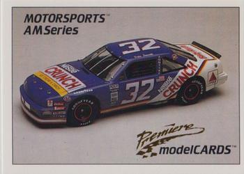 1992 Motorsports Modelcards AM Series - Premiere #20 Dale Jarrett's Car Front