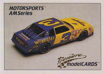 1992 Motorsports Modelcards AM Series - Premiere #21 Dale Earnhardt's Car Front
