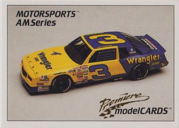 1992 Motorsports Modelcards AM Series - Premiere #22 Dale Earnhardt's Car Front