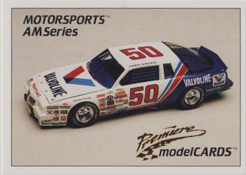 1992 Motorsports Modelcards AM Series - Premiere #28 Greg Sacks' Car Front