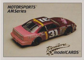 1992 Motorsports Modelcards AM Series - Premiere #31 Brad Teague's Car Front