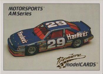 1992 Motorsports Modelcards AM Series - Premiere #34 Dale Jarrett's Car Front
