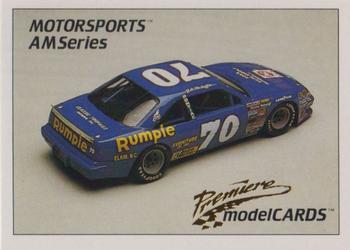 1992 Motorsports Modelcards AM Series - Premiere #35 J.D. McDuffie's Car Front