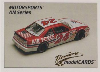 1992 Motorsports Modelcards AM Series - Premiere #45 Mickey Gibbs' Car Front