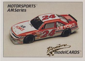 1992 Motorsports Modelcards AM Series - Premiere #46 Mickey Gibbs' Car Front