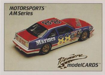 1992 Motorsports Modelcards AM Series - Premiere #49 Buddy Baker's Car Front