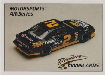 1992 Motorsports Modelcards AM Series - Premiere #53 Rusty Wallace's Car Front