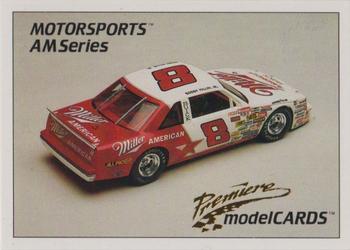 1992 Motorsports Modelcards AM Series - Premiere #63 Bobby Hillin Jr.'s Car Front