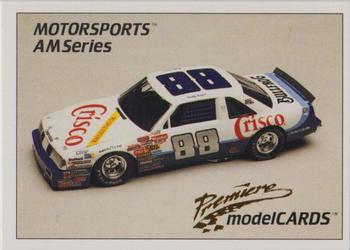 1992 Motorsports Modelcards AM Series - Premiere #70 Buddy Baker's Car Front