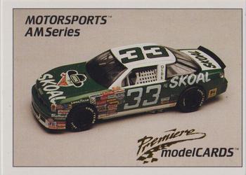 1992 Motorsports Modelcards AM Series - Premiere #88 Harry Gant's Car Front