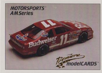 1992 Motorsports Modelcards AM Series - Premiere #89 Bill Elliott's Car Front