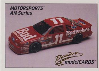 1992 Motorsports Modelcards AM Series - Premiere #90 Bill Elliott's Car Front