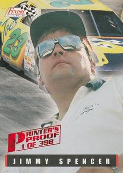 1995 Finish Line - Printer's Proof #77 Jimmy Spencer Front
