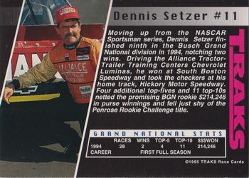 1995 Traks - Silver Foil #11 Dennis Setzer Back