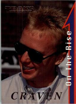 1995 Traks - On the Rise Silver Foil #OTR 17 Ricky Craven Front