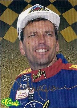 1995 Finish Line - Gold Signature #GS-16 Ted Musgrave Front