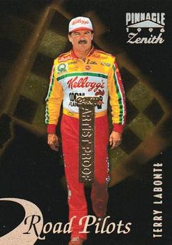 1996 Pinnacle Zenith - 24KT Artist Proof #4 Terry Labonte Front