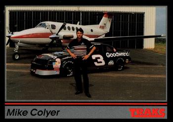 1991 Traks - Glossy #27 Mike Colyer Front