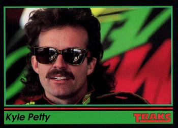 1991 Traks - Glossy #42 Kyle Petty Front