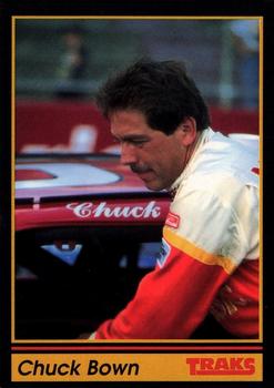 1991 Traks - Glossy #63 Chuck Bown Front