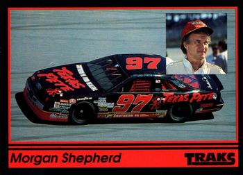 1991 Traks - Glossy #97 Morgan Shepherd Front
