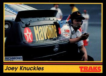 1991 Traks - Glossy #185 Joey Knuckles Front