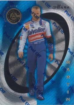 1997 Pinnacle Totally Certified - Platinum Blue #6 Mark Martin Front