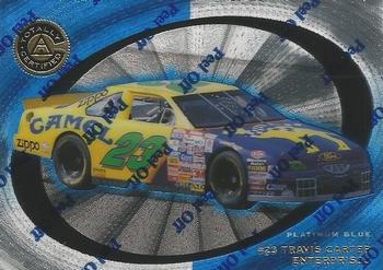 1997 Pinnacle Totally Certified - Platinum Blue #60 Jimmy Spencer's Car Front