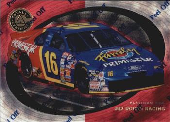 1997 Pinnacle Totally Certified #43 #62 Roush Racing Front
